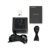 Блок питания/ Power Supply HSPD, 600W 80+ White (ATX, 2.31, Non-modular, 1x24(20+4)pin 500mm, 1xCPU 8(4+4)pin 550mm, 1xPCIe 8(6+2)pin 500mm, 1xSATA*3 400+150+150mm, 1xSATA*2 400+150mm, 1xMOLEX*2 400+150mm , Active, 120x120mm, 150x140x86mm, APFC, OVP, OPP, SCP, UVP, NLO, SIP, black) - фото 8