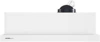 ВЫТЯЖКА HOMSair Flat 50 White/ встраиваемая, кнопочное управление, 2 скорости, 520 м3/ч, до 20 м2, 45 дБ, угольный фильтр CF110 - 1 шт, ШхВхД: 500х176х280 мм, белый цвет - фото 17