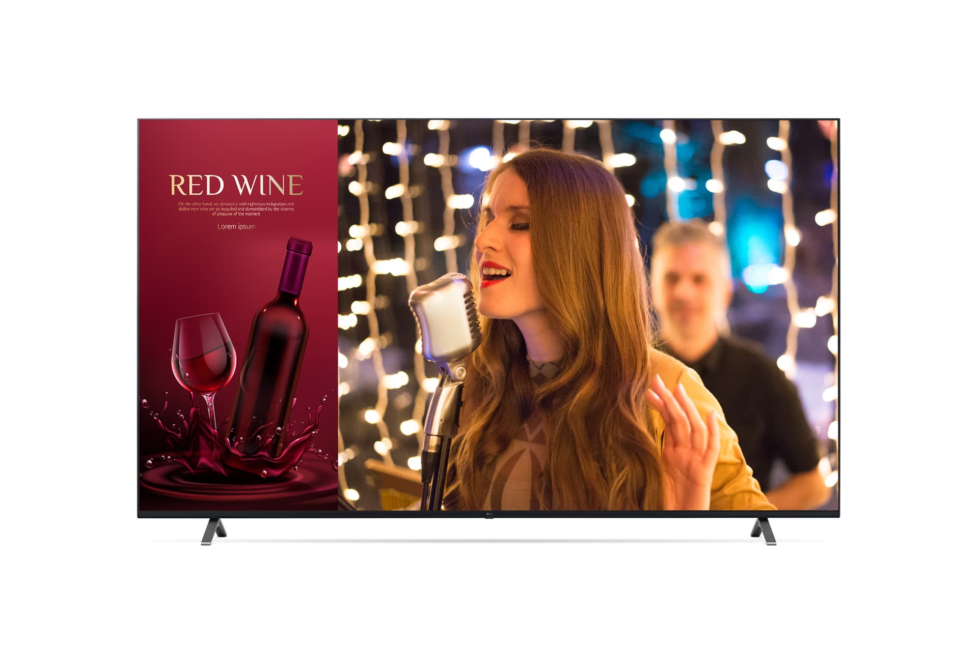 LG 75UN640S LED TV 75", UHD, 330nit, RS-232, IP-RF, webOS 22; Wi-Fi, Group Manager, 16/7,  Landscape only