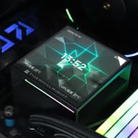 Водяное охлаждение для процессора/ Water Cooling System Thermalright Hyper Vision 360 (360mm, LED, Black, ARGB/ Fans: 3x120mm, 69CFM, 27dBA, 2150RPM/ Pump height 68mm, 6400RPM, Rad thickness 27mm/ S: 1700, 1200, 1851, 115X, 2011, 2066, AM5, AM4) - фото 14