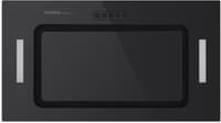 ВЫТЯЖКА HOMSair CROСUS PUSH 52 Glass Black/ полновстраиваемая, кнопочное управление, 3 скорости, 850 м3/ч, до 30 м2, 53 дБ, угольный фильтр CF02X - 2 шт, ШхВхД: 518х191х290 мм, черный цвет - фото 7