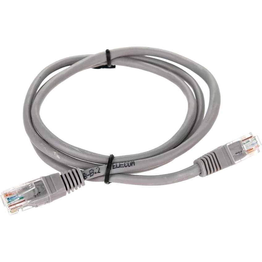 Патчкорд/ Патчкорд литой "Telecom" UTP кат.5е 1,0м серый