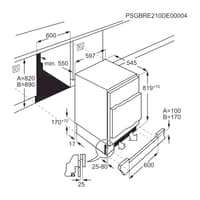 Electrolux LFB3AE82R комбинированный холодильник Встроенный 93 L Белый - фото 10