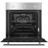 Шкаф духовой газовый MAUNFELD/ Шкаф духовой газовый MAUNFELD EOGC604S (с электрическим грилем), полезный объем 60 л, 5 режимов работы, гидролизная очистка, максимальная температура 250 С, таймер, конвекция, электроподжиг, автоматическое выключение, газ-контроль, телескопические направляющие, 3 стекла в дверце, цвет черный/стальной - фото 4