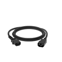 GCR PRO Кабель питания PROF удлинитель черный, 5.0m, С13 - С14, 3*1,0mm, медь - фото 6
