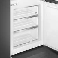 Встраиваемый холодильник Smeg/ Встраиваемый холодильник Smeg, ВхШхГ 1780х546х549 мм, полный NoFrost, скользящие направляющие, перенавешиваемая дверь, объем 248 л, LCD дисплей с сенсорным управлением, LED освещение, акустический сигнал при открытой дверце, световой/акустический сигнал при повышении температуры, электронный контроль температуры, стандартный компрессор, энергоэффективность D, уровень шума 35 дБ, цвет белый - фото 8