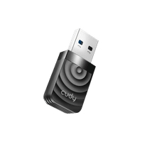 Сетевой адаптер Wi-Fi Cudy WU1300S AC1300 USB 3.0 (ант.внутр.) 1ант. - фото 6