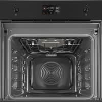 Духовой шкаф Smeg/ Духовой шкаф Smeg, 11 функций, СВЧ, пар, очистка паром, дисплей, сенсорное управление, термощуп, таймер, 4 стекла в дверце, полезный объем 68 л, цвет черный - фото 7