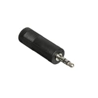 Переходник GoPower Jack 3.5мм (m)-Jack 6.3мм (f) черный Premium Zip-Lock c подвесом (1/500) - фото 2