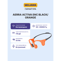 Гарнитура Mojawa Aerra Activa ENC (Black/Orange)/ Mojawa Aerra Activa ENC (Black/Orange) - фото 4