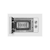 Встраиваемая микроволновая печь Maunfeld/ Микроволновая печь встраиваемая MAUNFELD JBMO725BK01, объем 20 л, белое стекло, 5 режимов, в узкий шкаф, максимальная мощность 1080 Вт, таймер, цвет белый - фото 6
