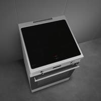 Варочный центр SMEG/ Варочный центр SMEG, 60 см, Classica, индукционная варочная панель, поворотное/сенсорное управление, дисплей, таймер, температура 50-260 градусов, 4 зоны нагрева, объем духовки 79 л, паровая очистка, энергоэффективность А, цвет нержавеющая сталь - фото 11