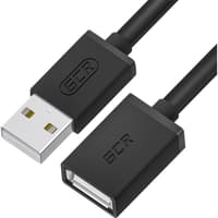 GCR Удлинитель 1.5m USB 2.0 AM/AF, черный, GCR-55070 - фото 2