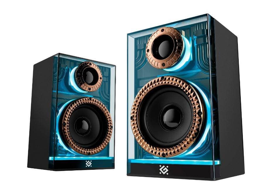 Акустическая система 2.0 Defender Futuro 20 Вт, BT/USB/TF/AUX/2400мА*ч 1