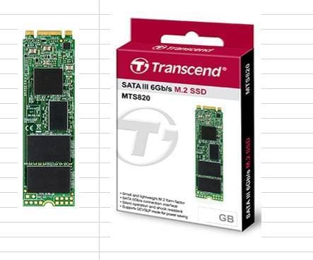 Твердотельный диск 240GB Transcend MTS820, 3D NAND, M.2, SATA III [R/W - 560/500 MB/s]