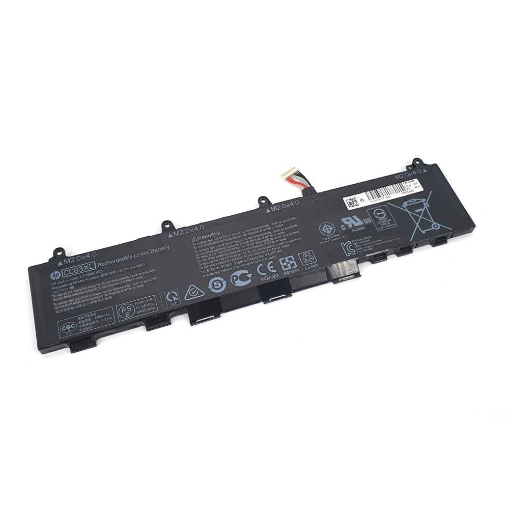 Батарея для HP EliteBook 830G7/835G7/840G7/845G7/850G7/855G7/835G8 (HSTNN-LB8Q/CC03XL) 11.55V 4400mAh/53Wh 3 cells
