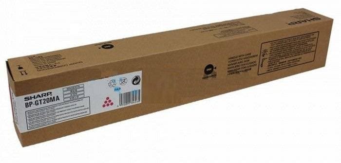 Тонер-картридж пурпурный для Sharp C-CUBE BP10C20EU/20C20EU/20C25EU (10К) [BPGT20MA]