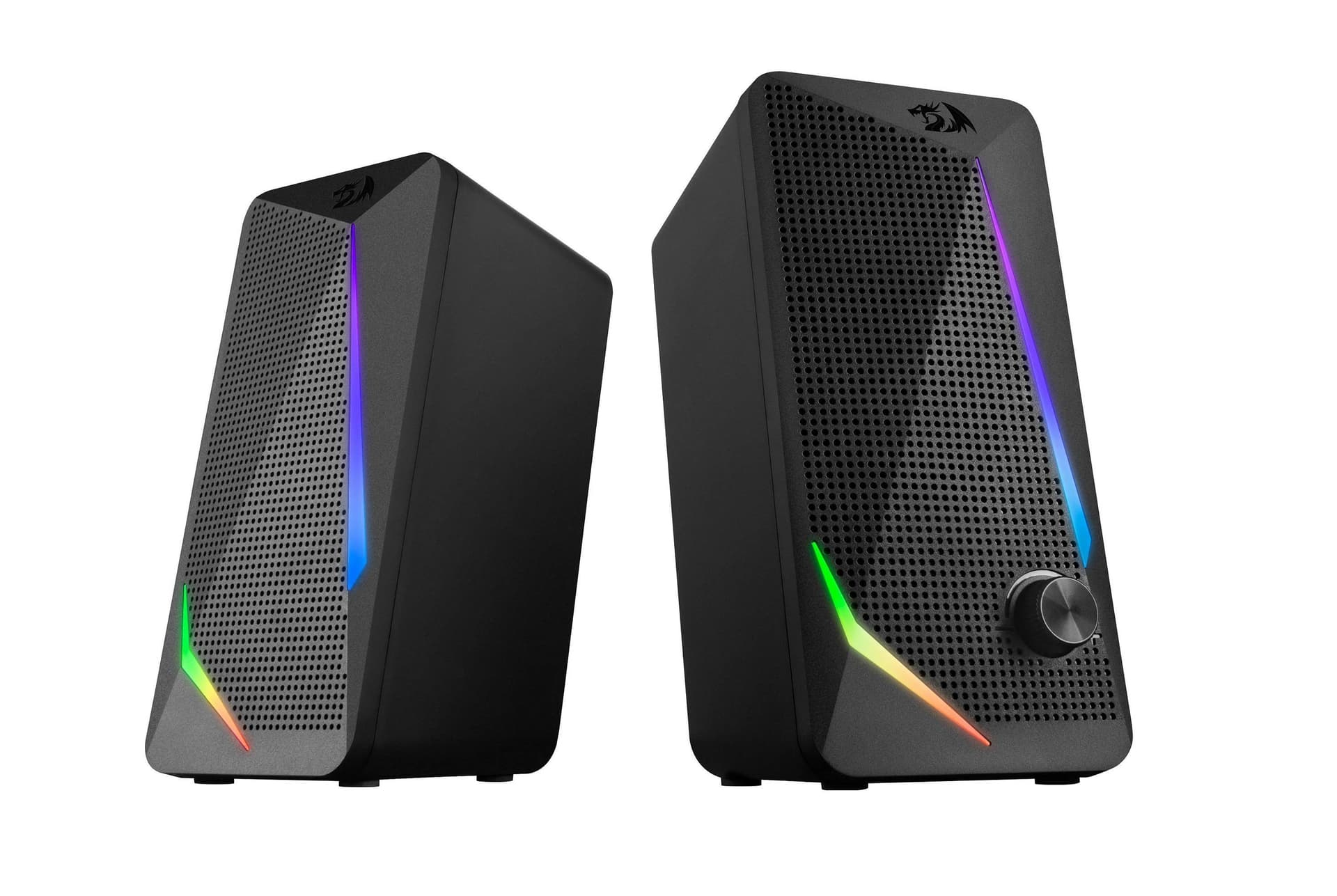 Redragon Акустическая 2.0 система Waltz черн,6 Вт,RGB,USB+3.5 jack