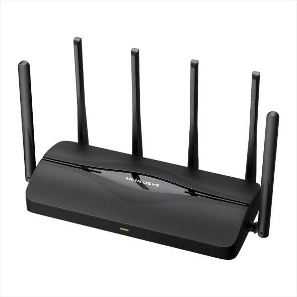 Mercusys MR37BE Двухдиапазонный роутер Wi-Fi 7 BE6500, 2,4/5 ГГц, до 6448 Мбит/с, WAN 1x2,5Гбит/с, LAN 1x2,5Гбит/с