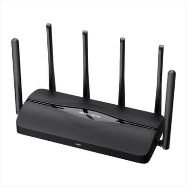 Mercusys MR37BE Двухдиапазонный роутер Wi-Fi 7 BE6500, 2,4/5 ГГц, до 6448 Мбит/с, WAN 1x2,5Гбит/с, LAN 1x2,5Гбит/с