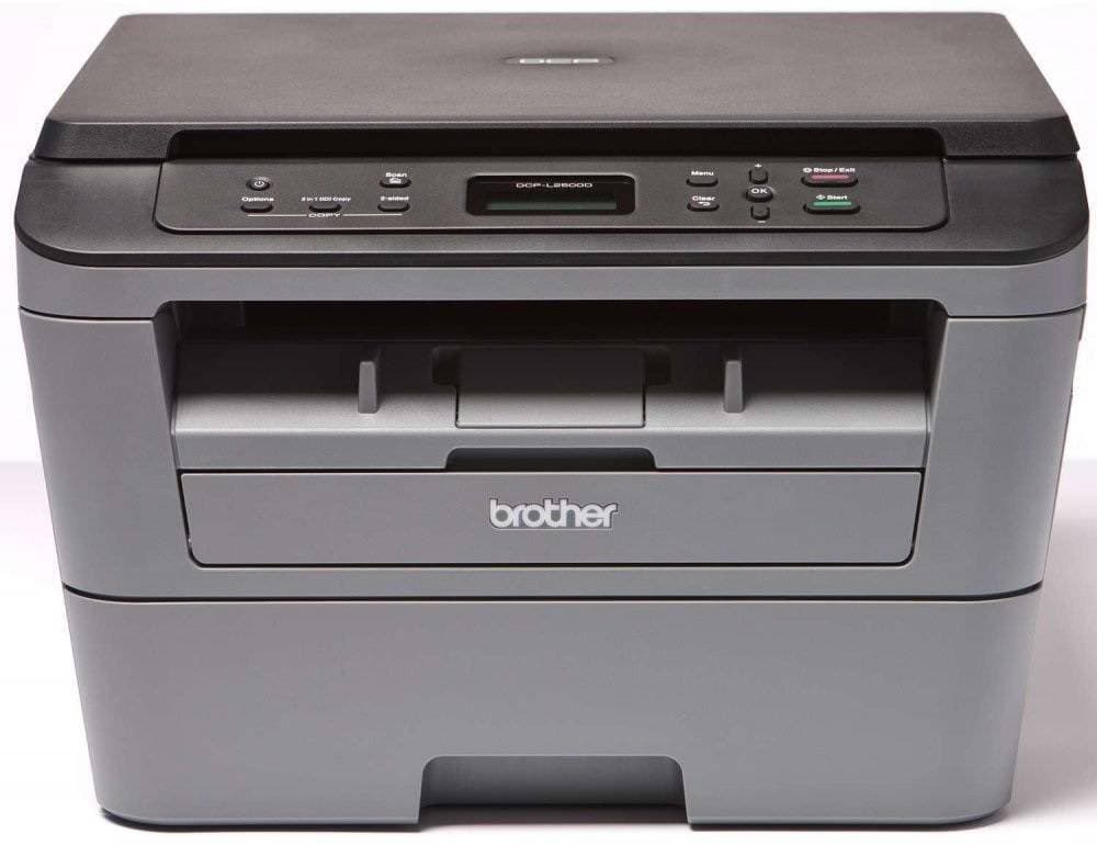 МФУ лазерное Brother DCP-L2500DR лазерный принтер/сканер/копир, A4, 26 стр/мин, 2400x600 dpi, 32 Мб, дуплекс, подача: 251 лист., вывод: 100 лист., USB, ЖК-панель (старт.к-ж 700 стр)