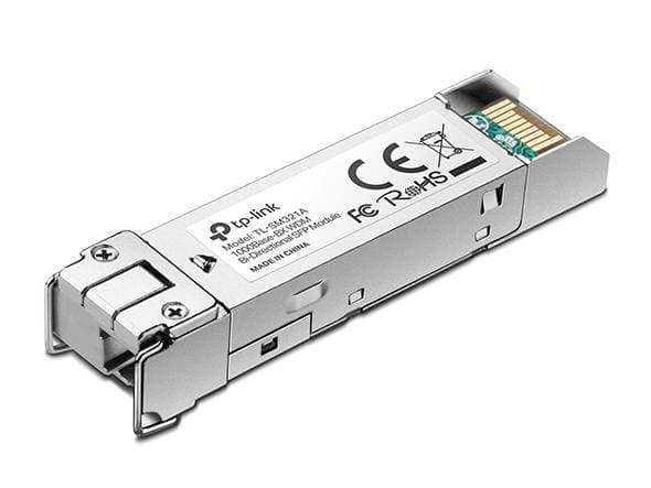 TP-Link SM321A-2 WDM SFP-трансивер, 1000Base-BX (Simplex LC), Tx: 1550нм, Rx: 1310нм, одномод, до 2км