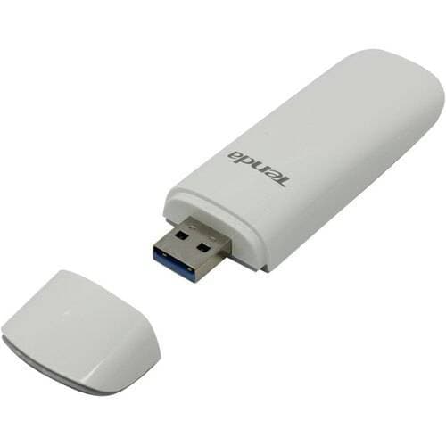 Tenda U12 Двухдиапазонный Wi-Fi адаптер AC1300, 2,4/5 ГГц, USB3,0, до 1300 Мбит/с, внутренняя антенна, передатчик 20 dBm