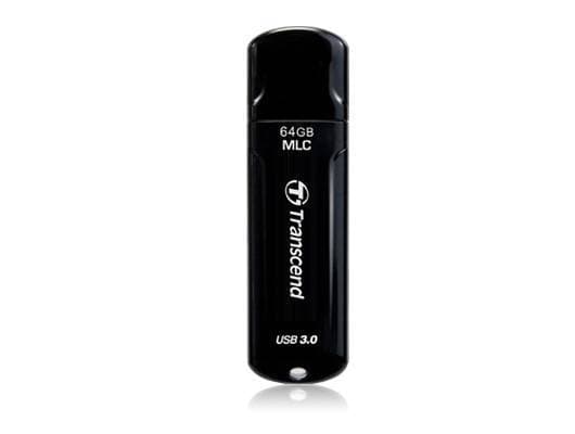 Флеш накопитель 64GB Transcend JetFlash 750, USB 3.0, Черный