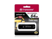 USB Flash накопитель 64GB Transcend JetFlash 750 Black (TS64GJF750K) - фото 2