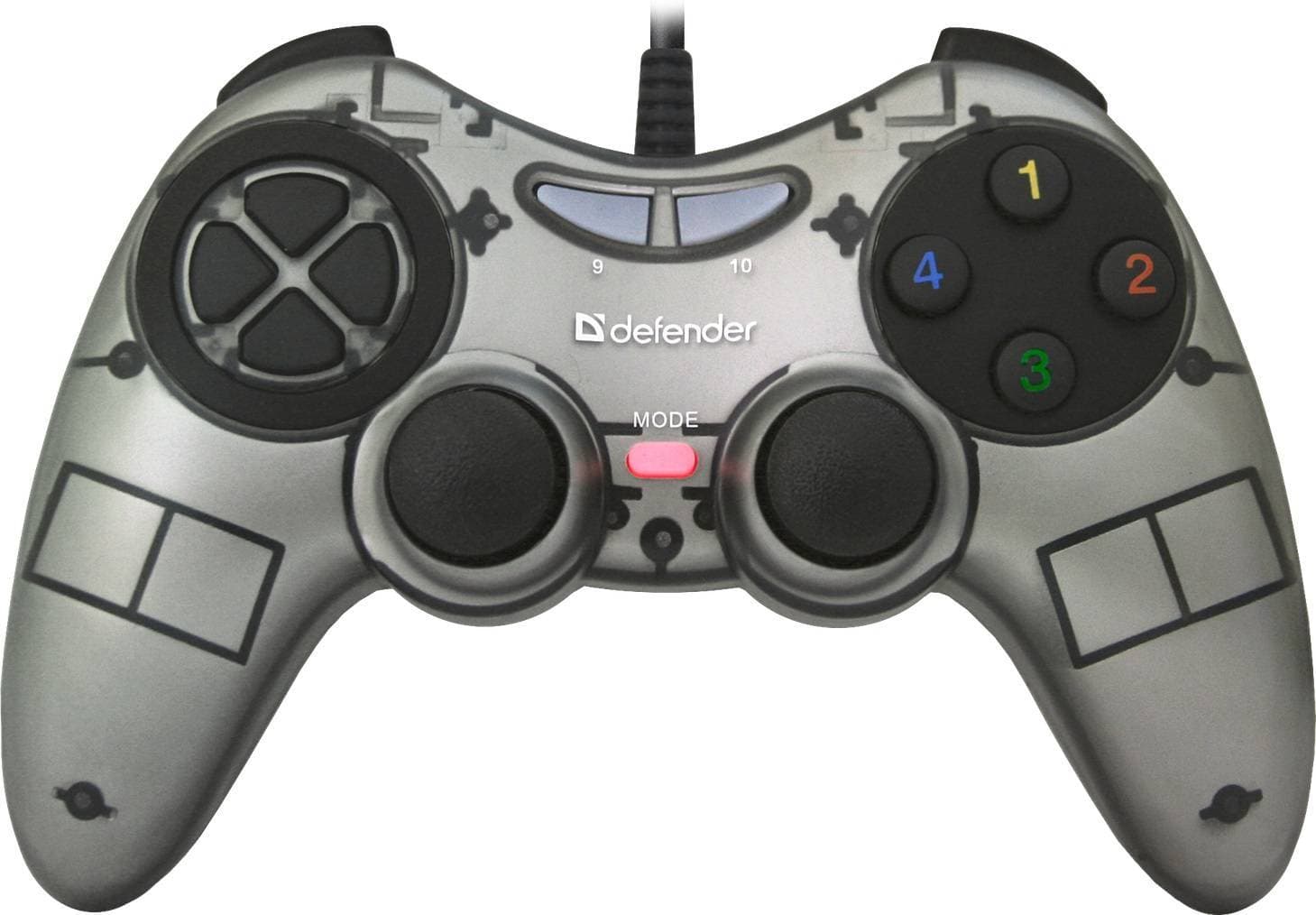 Defender Геймпад Zoom USB Xinput, 10 кнопок, 2 стика