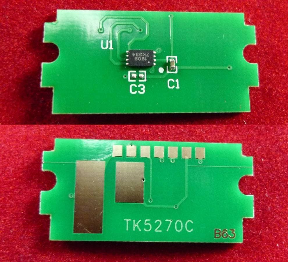 Чип для Kyocera Ecosys P6230cdn/M6230cidn/M6630cidn (TK-5270C) Cyan, 6K ELP Imaging®
