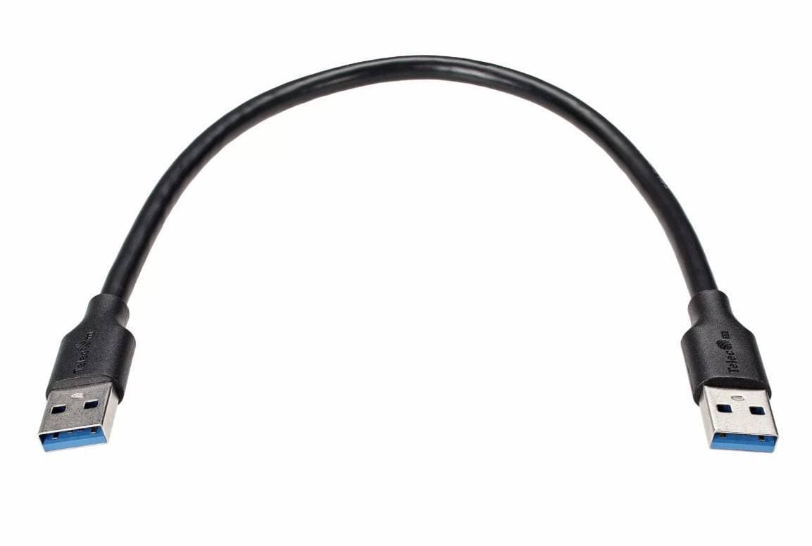 Кабель соединительный USB3.0 Am-Am 0.3m медь Telecom (TUS715-0.3M)