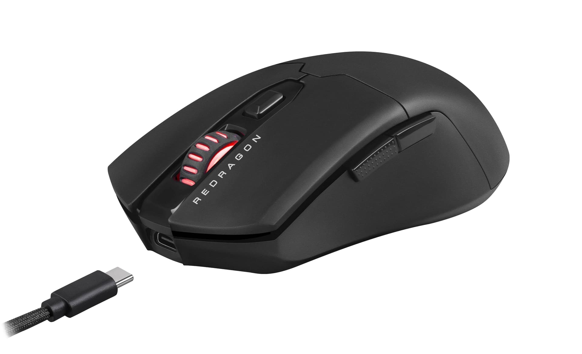 Redragon Игровая мышь проводная Fyzu черный,7кнопок,26000dpi