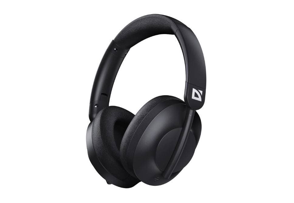 Defender Беспроводная гарнитура FreeMotion B485 черный, ANC, Bluetooth.