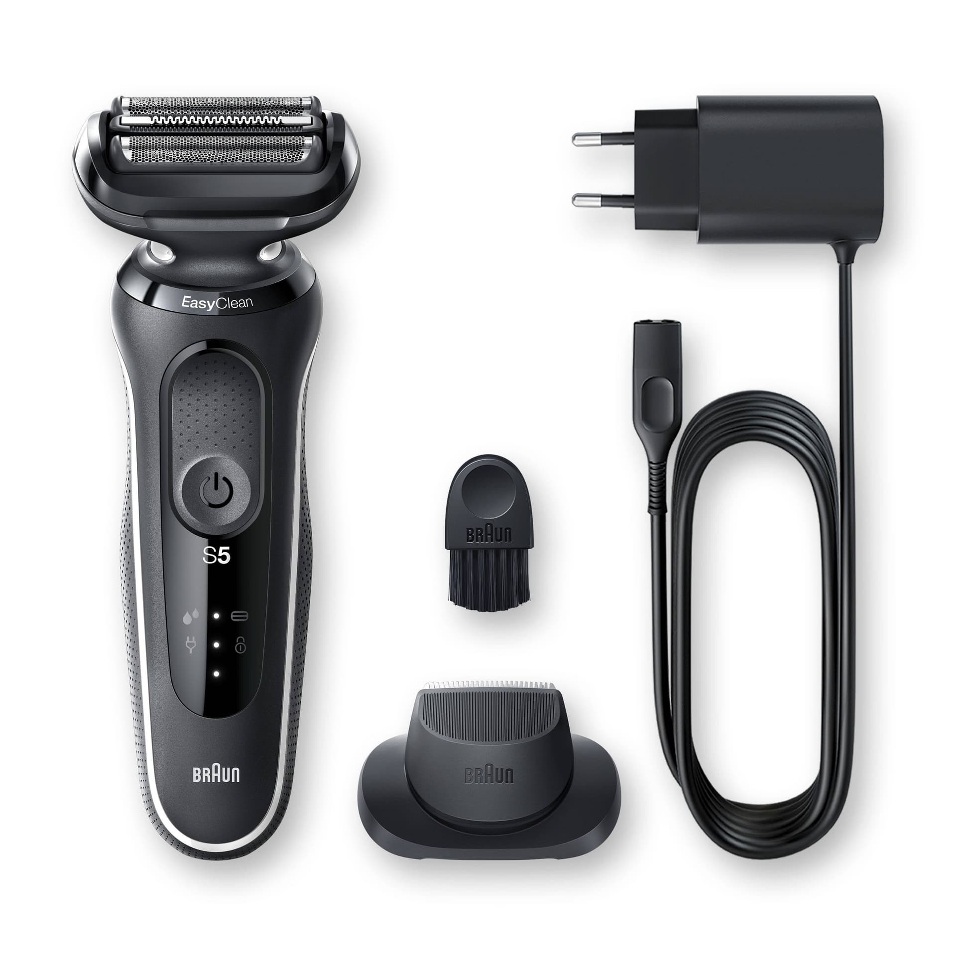 Braun Электрическая бритва S5 51-W1200S Black/White Wet&Dry