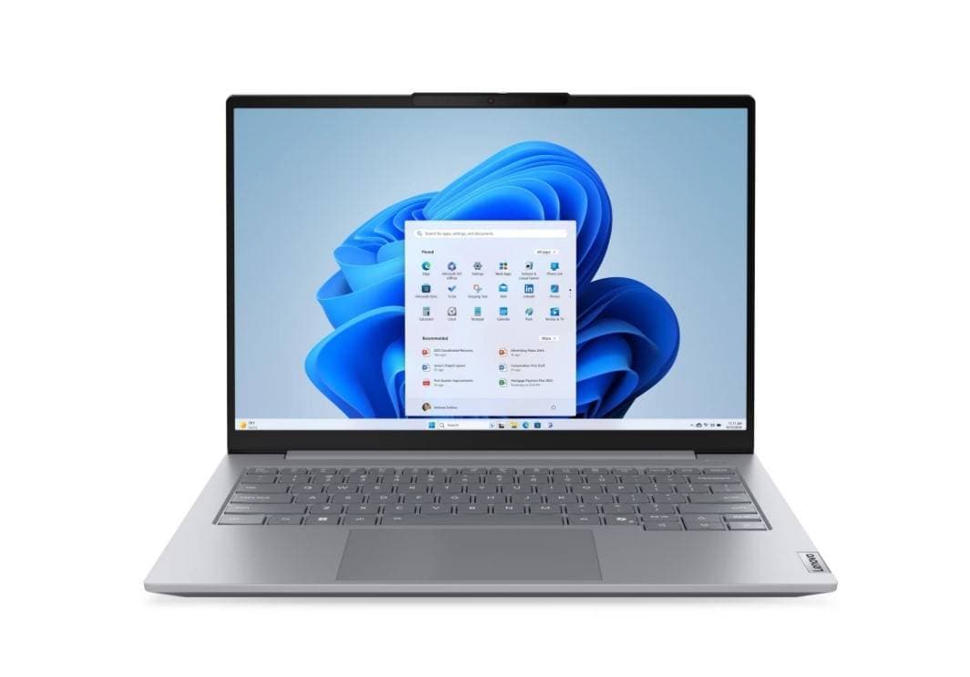 Ноутбук Lenovo ThinkBook 14 G8 IAL 14" WUXGA (1920x1200) IPS 300N, Ultra 7 255H, 1x16GB DDR5-5600, 512GB SSD M.2, Intel Arc 140T, WiFi6E, BT, Kb Ru/Eng,FPR, TPM2, FHD Cam, 45Wh, 65W USB-C, NoOS, 1Y, 1.36kg