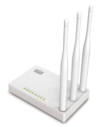 Netis WF2409E Wi-Fi роутер N300, до 300 Мбит/с, 2,4 ГГц, 802.11n, LAN 4x100 Мбит/с, белый, 3x5dBi внешние антенны - фото 3