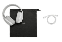 Гарнитура/ Logitech ZONE Vibe 100 Bluetooth Headset - OFF WHITE - фото 6