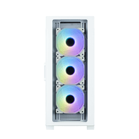 Компьютерный корпус MidiTower Zalman I3 NEO TG White (ATX, front mesh, TG window, USB 2.0 x1, USB 3.0x2, 4x120мм RGb fan, без БП) (I3 NEO TG White) - фото 5