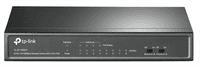 Коммутатор TP-Link <TL-SF1008LP> 8-port 10/100M Desktop Switch, metal case - фото 1