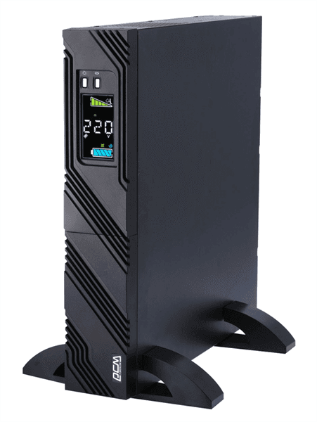 ИБП SPR-1000, линейно-интерактивный, 1000 ВA, 800 Вт, LCD, Rack/Tower, 8 розеток IEC320 C13 с резервным питанием, USB, RS-232, слот под SNMP карту, защита RJ45, ШхГхВ 428x453x84 мм, 18.3 кг/ UPS POWERCOM SPR-1000, line-interactive, 1000 VA, 800 W, LCD, Rack / Tower, 8 IEC320 C13 sockets with redundant power supply, USB, RS-232, SNMP card slot, RJ45 protection, WxDxH 428x453x84 mm, 18.3 kg
