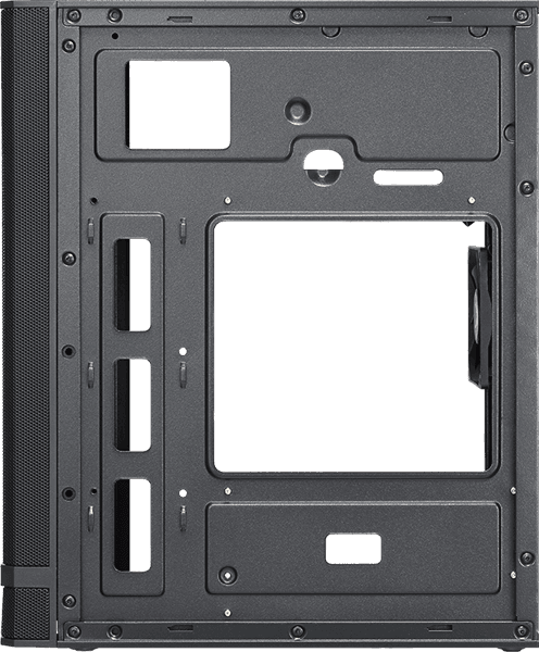корпус Formula V Line Air Mesh G1 Black, MATX, Type-C*1, USB2.0*2, REAR 1x80mm (незначительное повреждение коробки)