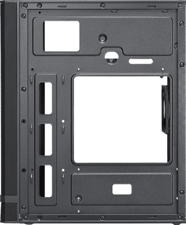 корпус Formula V Line Air Mesh G1 Black, MATX, Type-C*1, USB2.0*2, REAR 1x80mm (незначительное повреждение коробки)