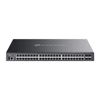 Omada 48-портовый гигабитный управляемый стекируемый PoE++ коммутатор Lite L3 c 4 слотами 10G SFP+ - фото 3