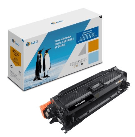 Картридж Cartridge G&G 507X для HP CLJ M551/M575/M570; Canon LBP7780 с чипом 11000стр.  аналог CE400X  гарантия 36 мес.