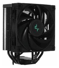 Кулер для процессора DEEPCOOL AK400 ZERO DARK LGA1700/1200/115X/AM5/AM4 (18шт/кор, TDP 220W, PWM, Fan 120mm, 4 тепл. Трубки, черный) RET (R-AK400-BKNNMN-G-2) - фото 3