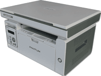 Лазерное многофункциональное устройство Pantum M6507, P/C/S, Mono laser, А4, 22 ppm (max 20000 p/mon), 600 MHz, 1200x1200 dpi, 128 MB RAM, paper tray 150 pages, USB, start. cartridge 1600 pages (grey) (незначительное повреждение коробки) - фото 2