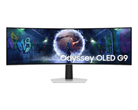 Монитор Samsung 49" Odyssey OLED G9 G93SD S49DG932SI Curved (OLED 32:9 5120x1440x240Hz 0,03ms 250cd 1:1 178/178 1,07 DP;HDMI; Micro HDMI; USB3.2 Gen1 x2 (USB-C); HAS Til (незначительное повреждение коробки) - фото 2