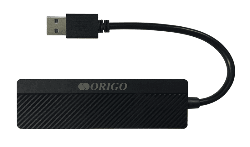 USB хаб ORIGO Концентратор USB 2.0, 4xUSB 2.0, без адаптера питания в комплекте