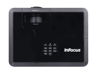 Проектор INFOCUS IN134ST DLP;4000ANSI Lm;XGA(1024x768);28500:1;(0.626:1);HDMI 1.4a x3;Composite video;VGA in;audio3.5mm in;USB-A;3.5mm out;Monitor outVGA;лампа 15000ч.(ECO mode);RS232;RJ45;21дБ;3,2кг - фото 3